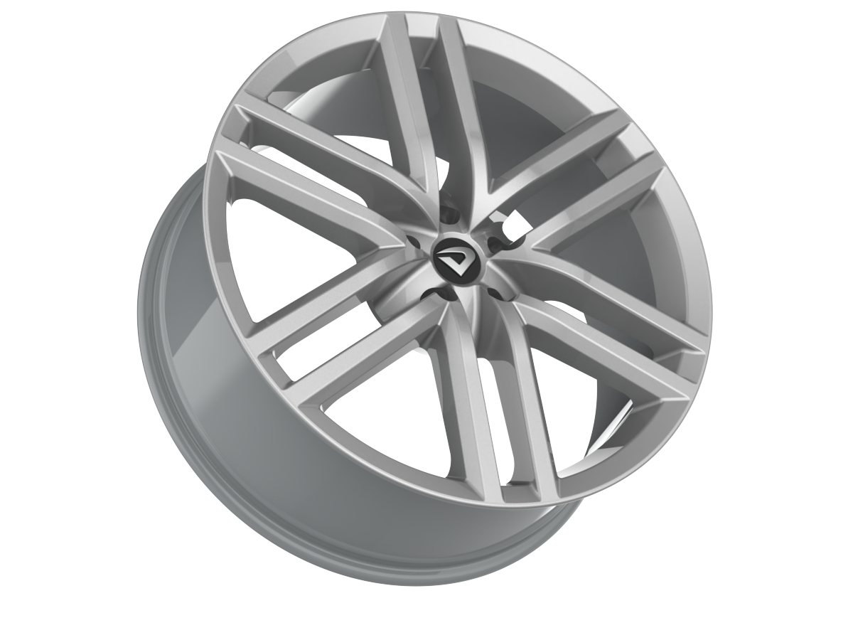 Roda Aro 22" Tala 8,75 New Strong Six Preto Brilhante