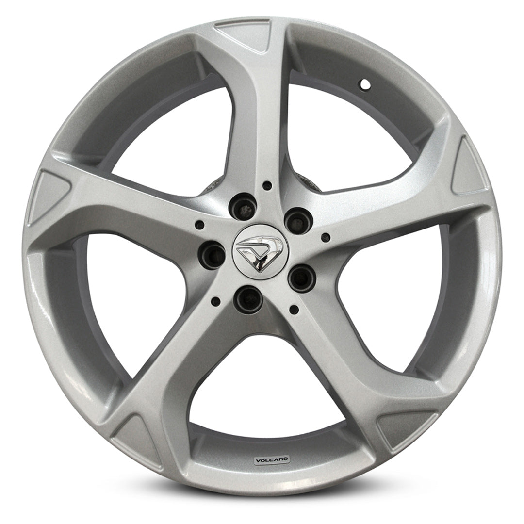 Roda ADVANCE Aro 18" tala 6"  Prata Brilhante