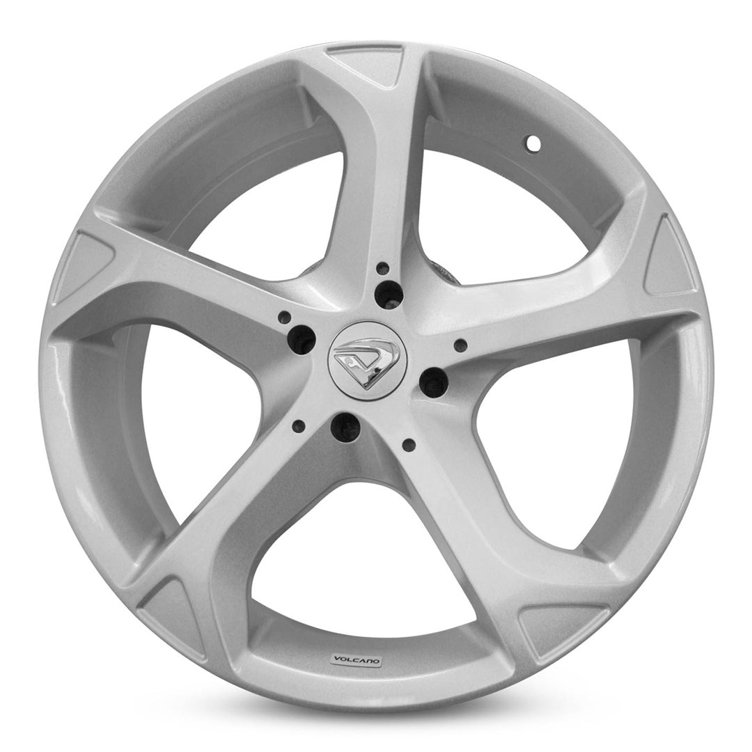 Roda ADVANCE Aro 18" tala 6"  Prata Brilhante