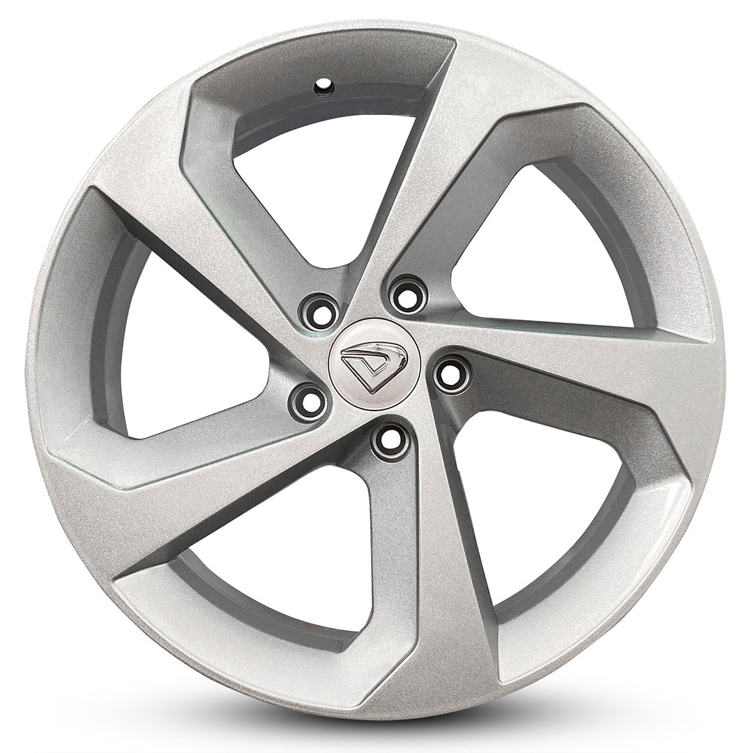 Roda F-PACE Aro 18" tala 6"  Prata Brilhante