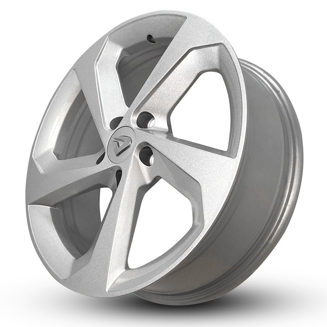 Roda F-PACE Aro 18" tala 6"  Prata Brilhante