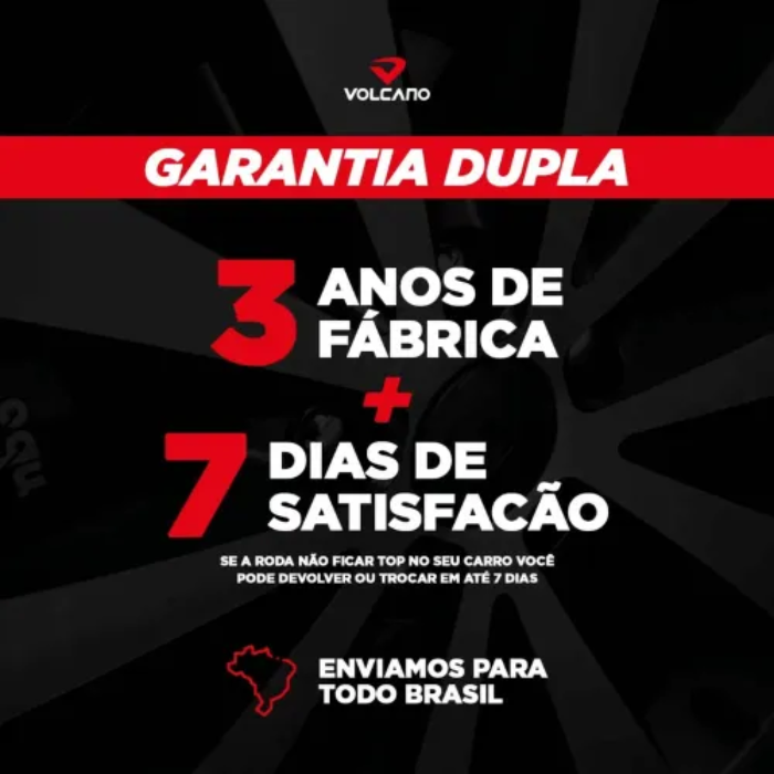 Roda SLK Aro 18" Tala 6" - Prata Brilhante