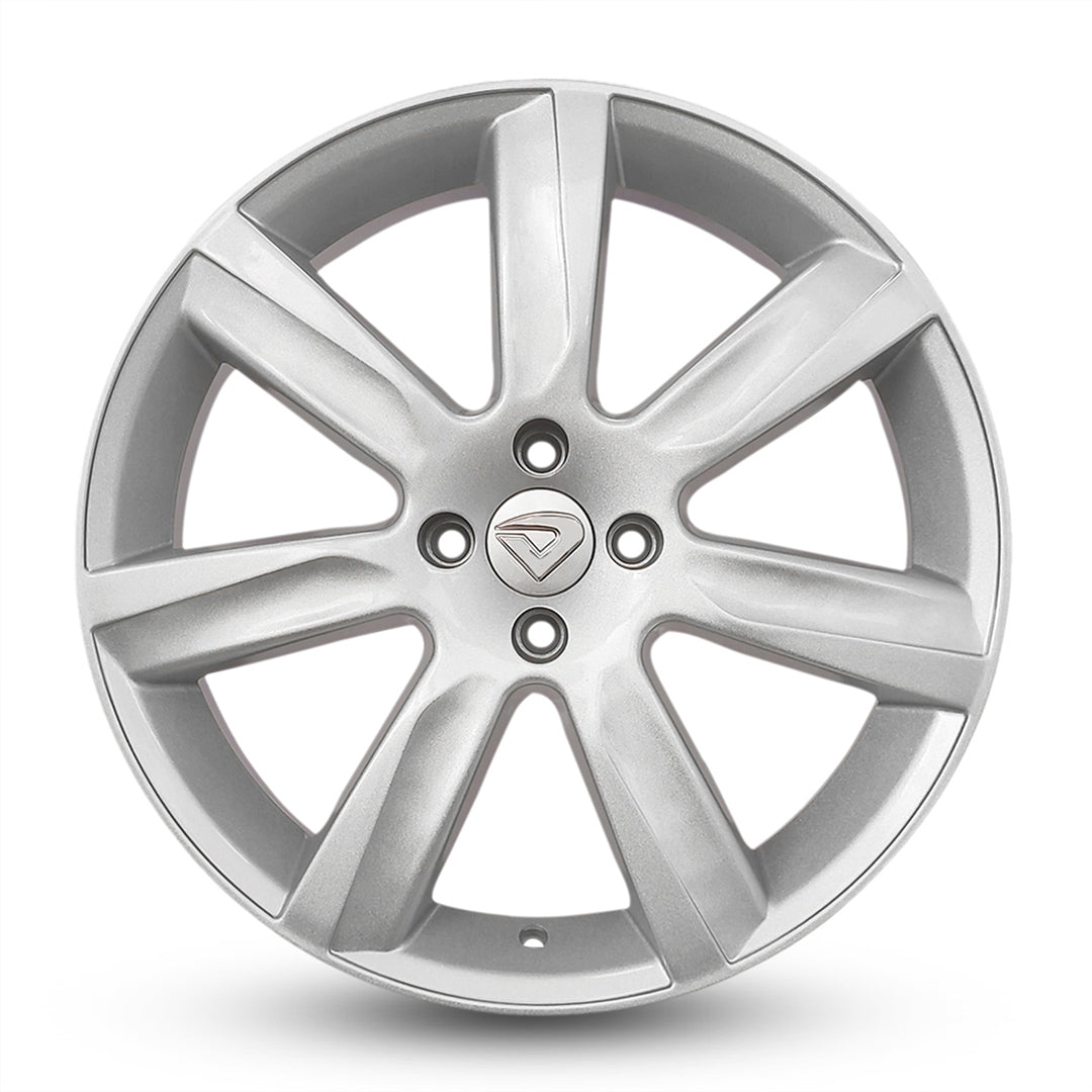 Roda SPORTLINE Aro 18" tala 6" Prata Brilhante