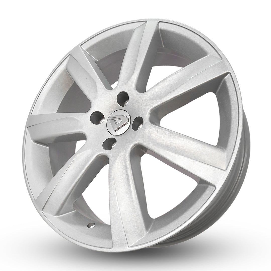 Roda SPORTLINE Aro 18" tala 6" Prata Brilhante