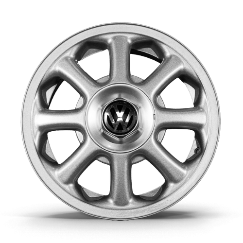 Roda Summer Aro 15" Tala 6" - Prata Brilhante