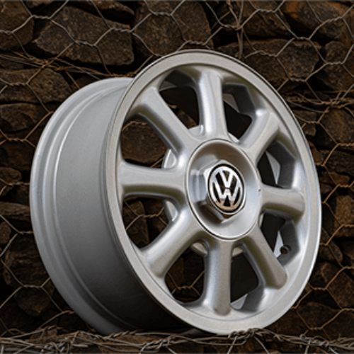 Roda Summer Aro 15" Tala 6" - Prata Brilhante