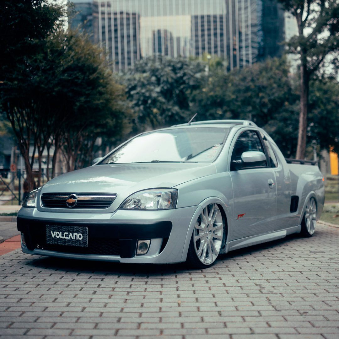 Roda THOR Aro 18" tala 6"  Grafite Fosco