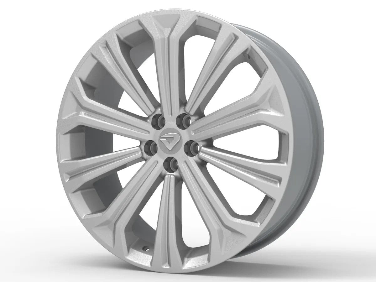 Roda Volcano ATLANTA Aro 18" tala 6" Prata Brilhante