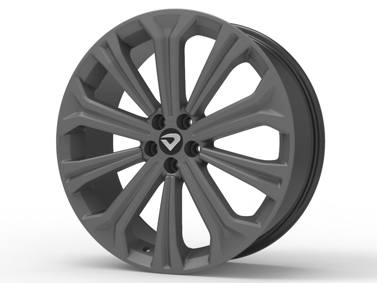 Roda Volcano ATLANTA Aro 20" tala 7,5" Grafite Fosco