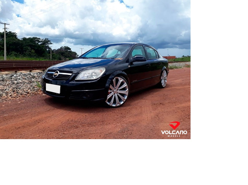 Roda Volcano ATLANTA Aro 20" tala 7,5" Prata