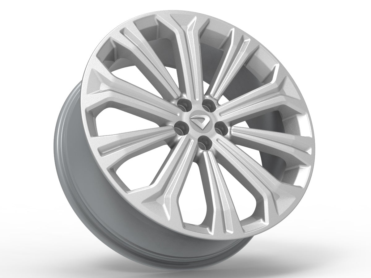 Roda Volcano ATLANTA Aro 20" tala 7,5" Prata