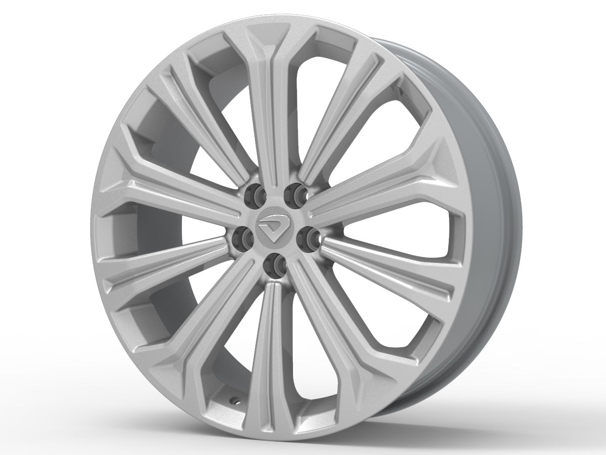 Roda Volcano ATLANTA Aro 20" tala 7,5" Prata