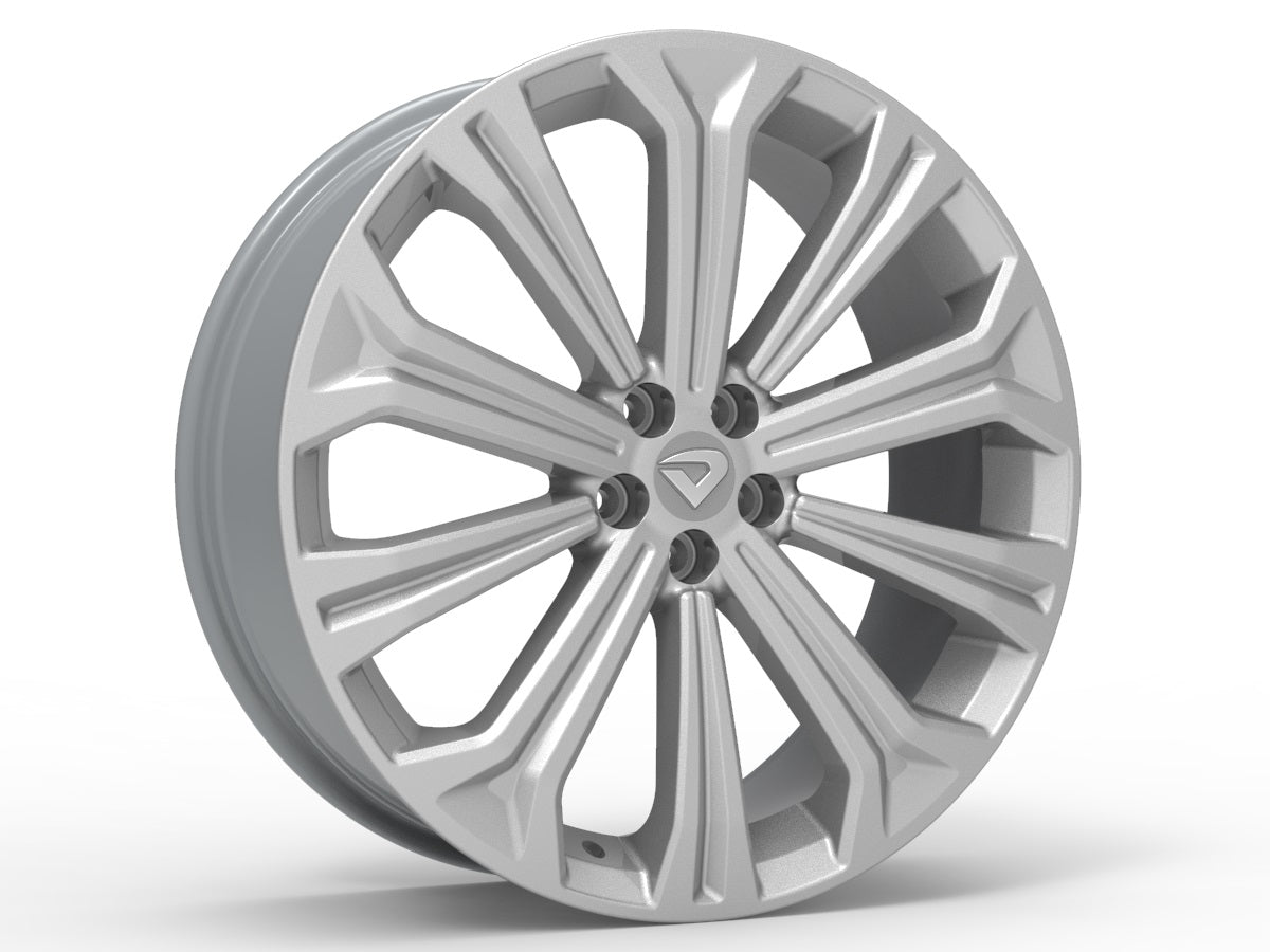 Roda Volcano ATLANTA Aro 20" tala 7,5" Prata