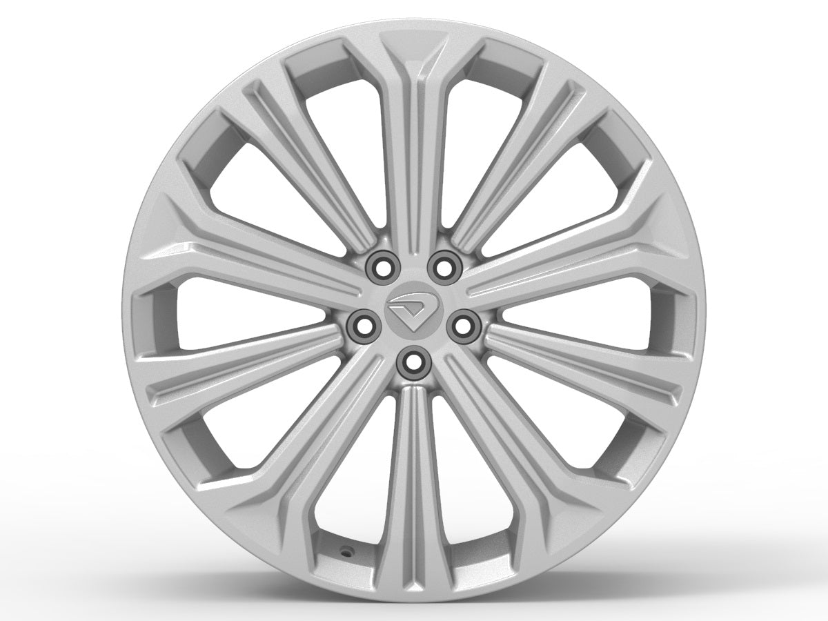 Roda Volcano ATLANTA Aro 20" tala 7,5" Prata