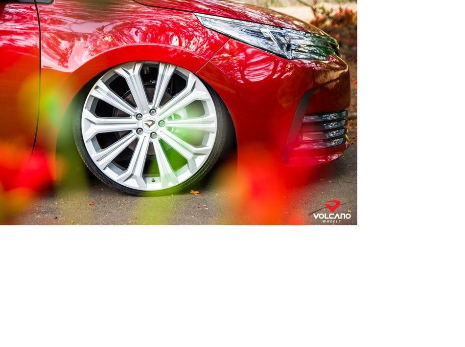 Roda Volcano ATLANTA Aro 20" tala 7,5" Prata