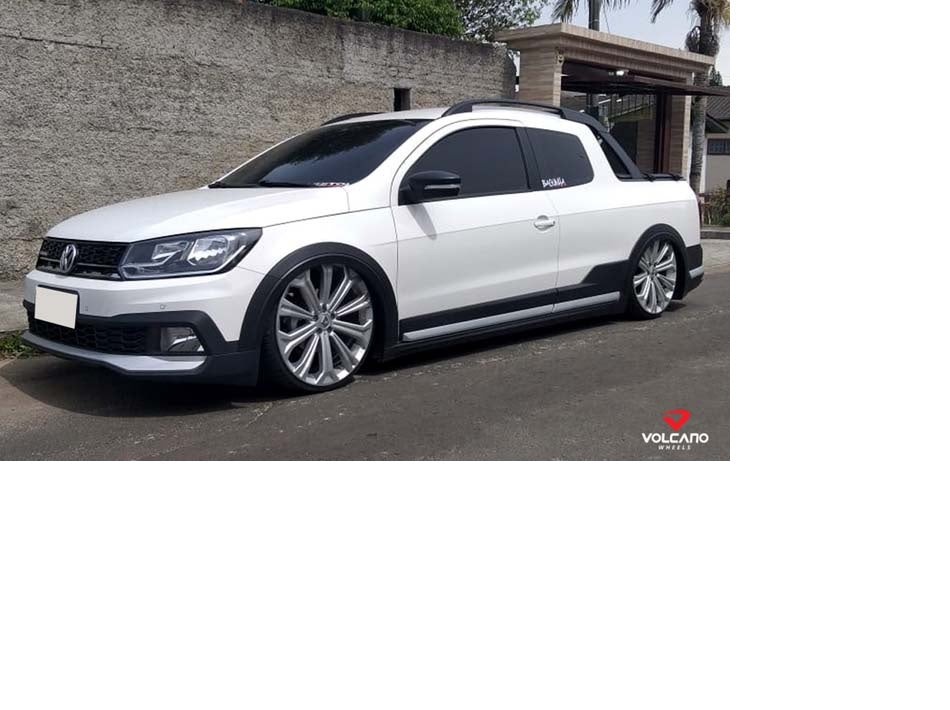 Roda Volcano ATLANTA Aro 20" tala 7,5" Prata