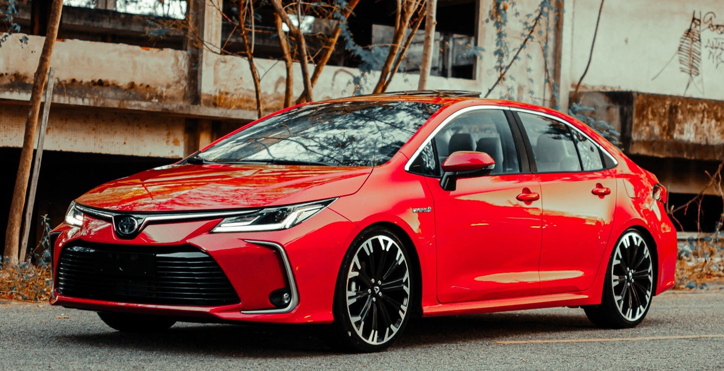 Roda Volcano ATLANTA GR Aro 20" Tala 7,5" - Preto Brilhante diamantado Borda