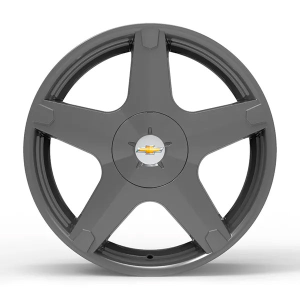 Roda Volcano AXXIS Aro 17" tala 6" Grafite Brilhante