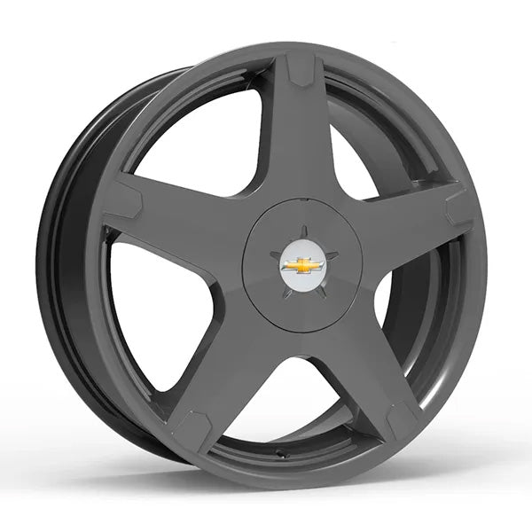 Roda Volcano AXXIS Aro 17" tala 6" Grafite Brilhante