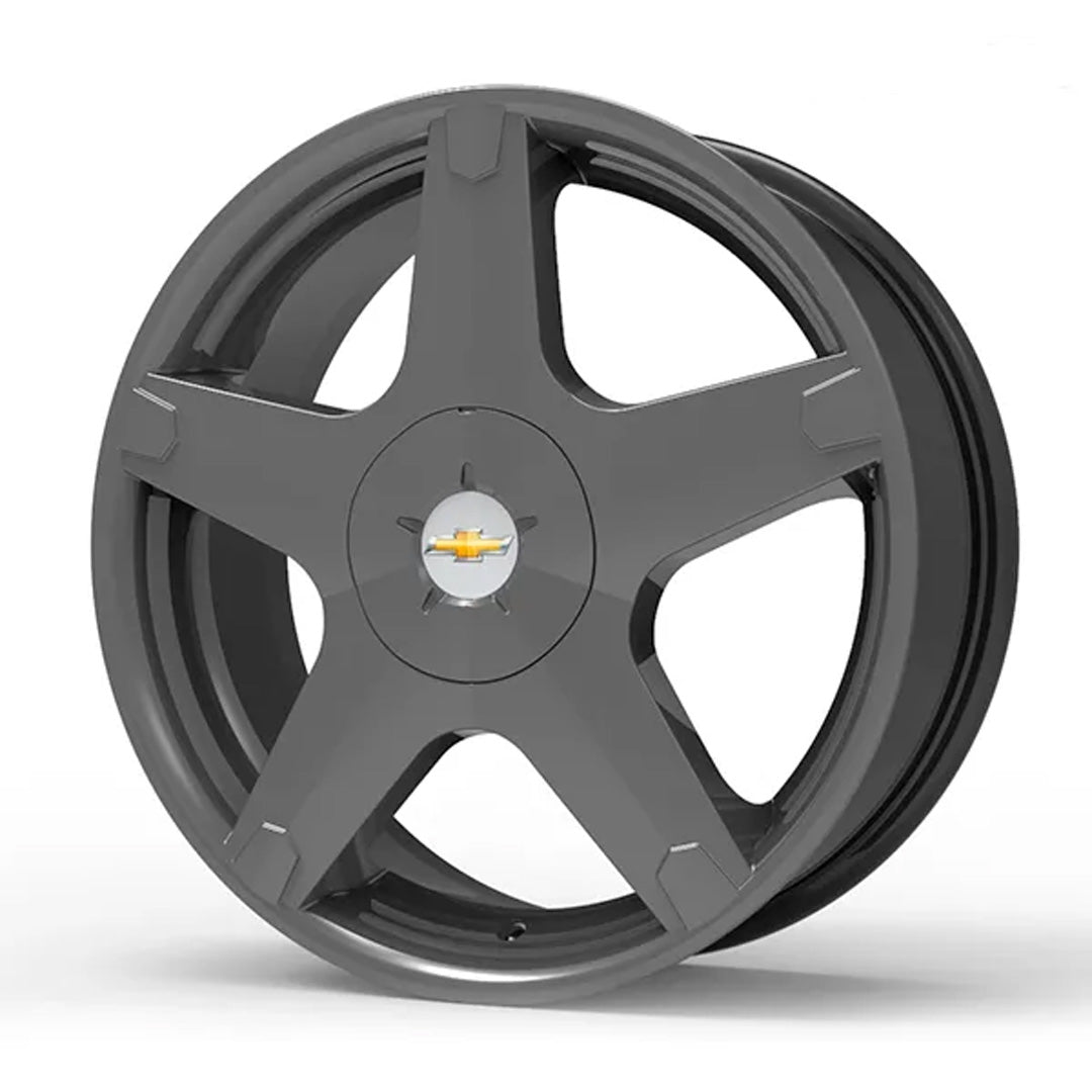 Roda Volcano AXXIS Aro 17" tala 6" Grafite Brilhante