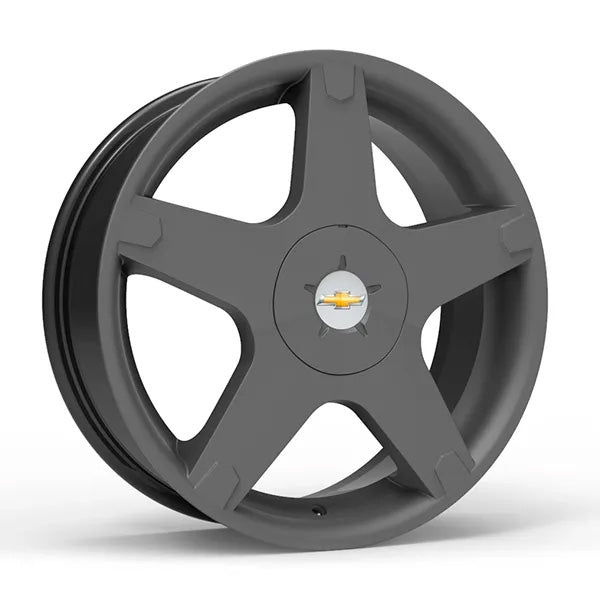 Roda Volcano AXXIS Aro 17" tala 6" Grafite Fosco