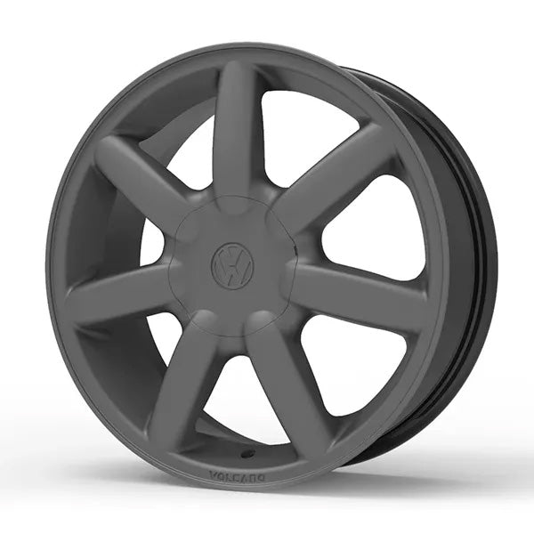 Roda Volcano BERLIN Aro 17" tala 6" Grafite Fosco