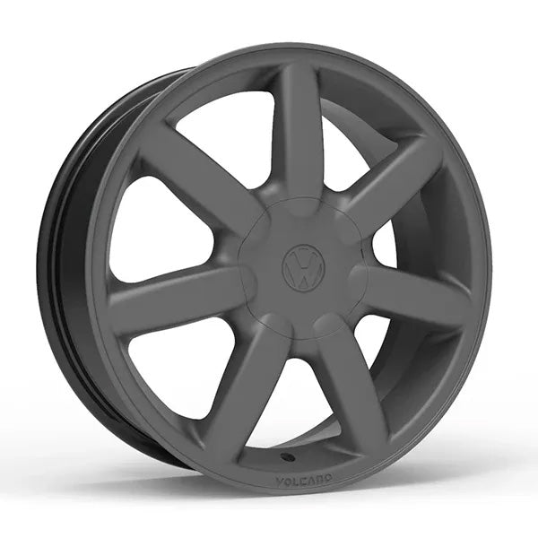 Roda Volcano BERLIN Aro 17" tala 6" Grafite Fosco