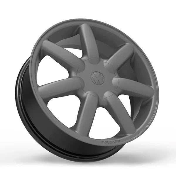 Roda Volcano BERLIN Aro 17" tala 6" Grafite Fosco