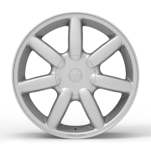 Roda Volcano BERLIN Aro 17" tala 6" Prata