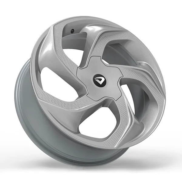 Roda Volcano CONCEPT Aro 17" tala 6" Prata + Brindes