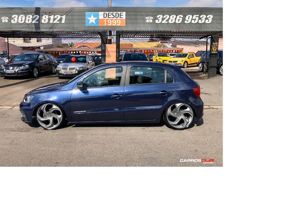 Roda Volcano CONCEPT Aro 18" tala 6" Grafite Fosco