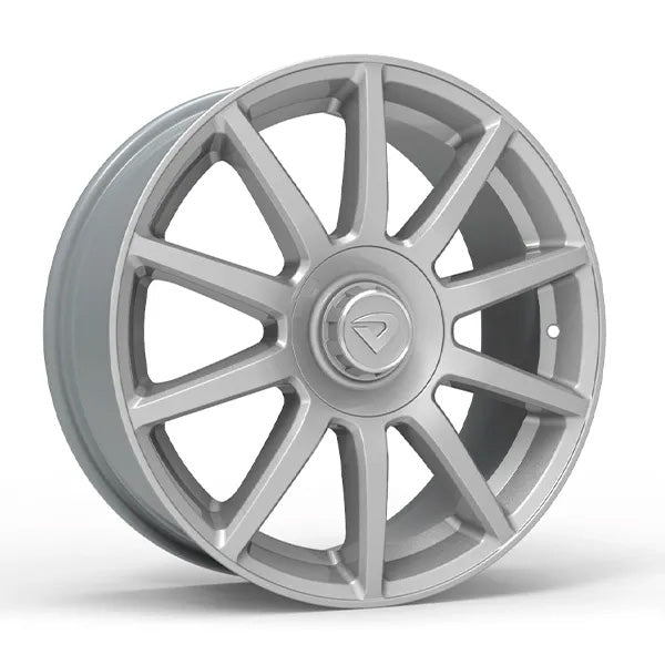 Roda Volcano DAIMLER Aro  17" tala 6" Prata