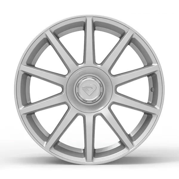 Roda Volcano DAIMLER Aro  17" tala 6" Prata
