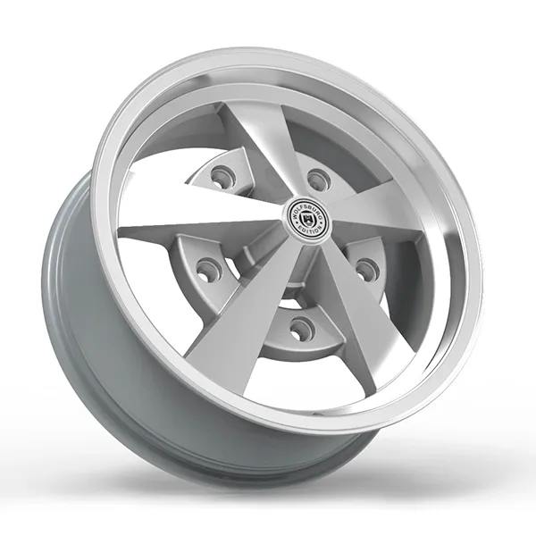 Roda Volcano ESCARABAJO Aro 17" tala 6" Prata diamantado