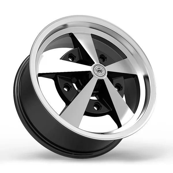 Roda Volcano ESCARABAJO Aro 17" tala 6" Preto Diamantado