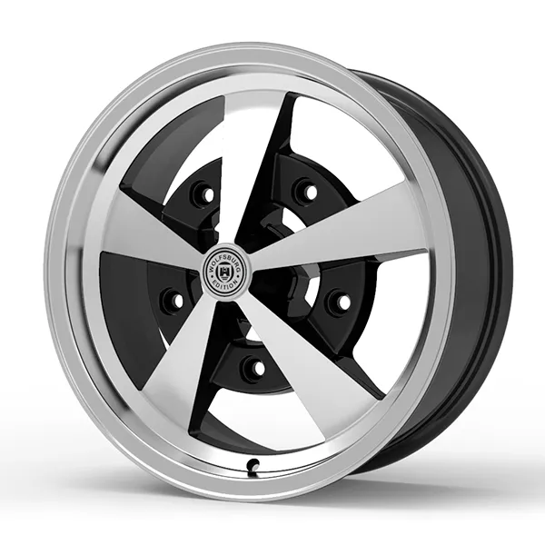 Roda Volcano ESCARABAJO Aro 17" tala 6" Preto Diamantado