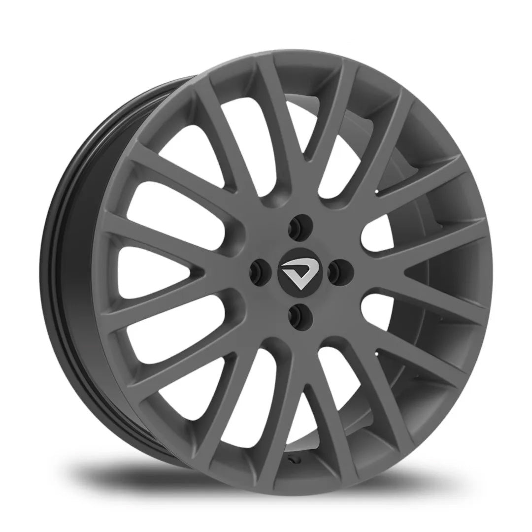 Roda Volcano Limited 18" tala 6" Grafite Fosco