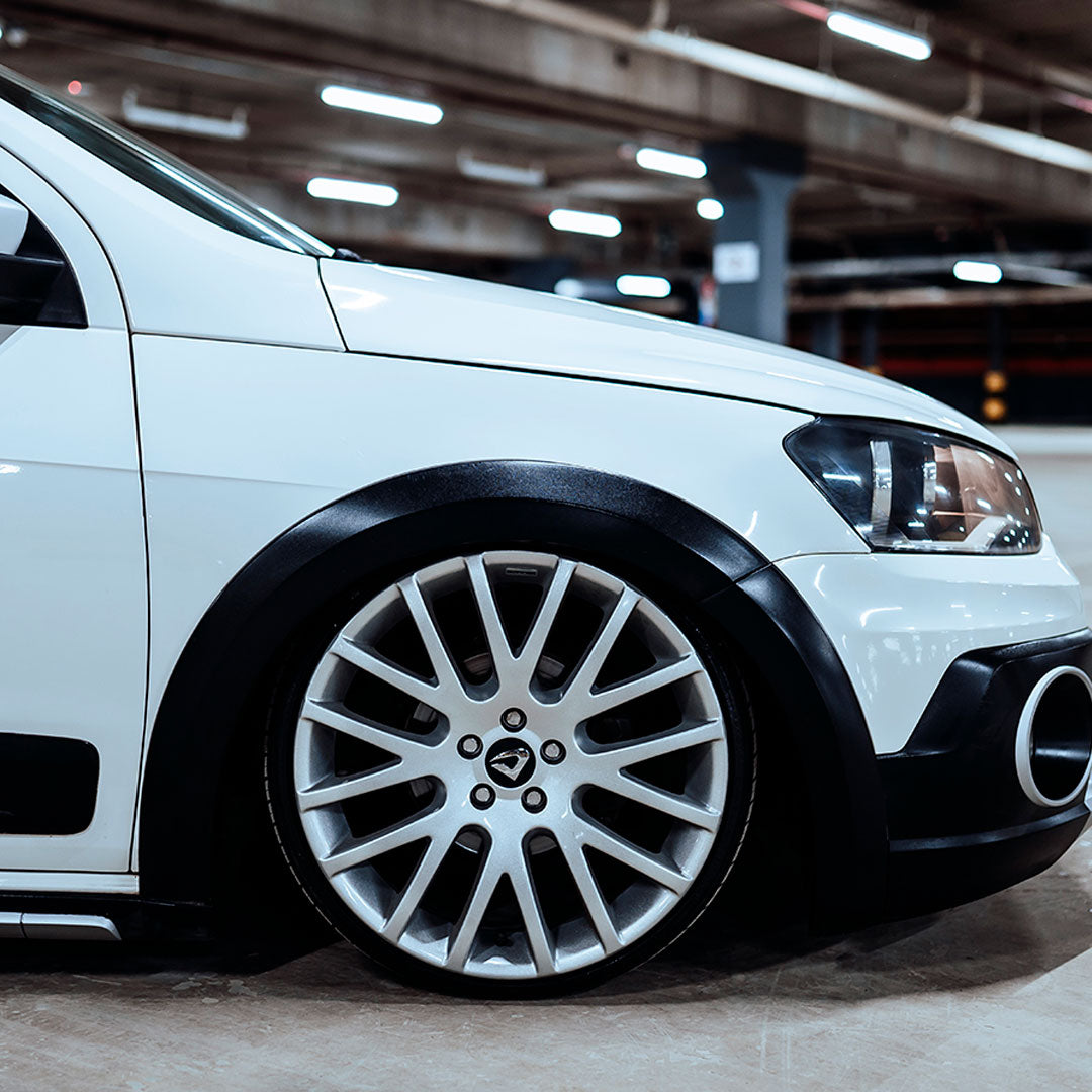 Roda Volcano Limited 18" tala 6" Grafite Fosco