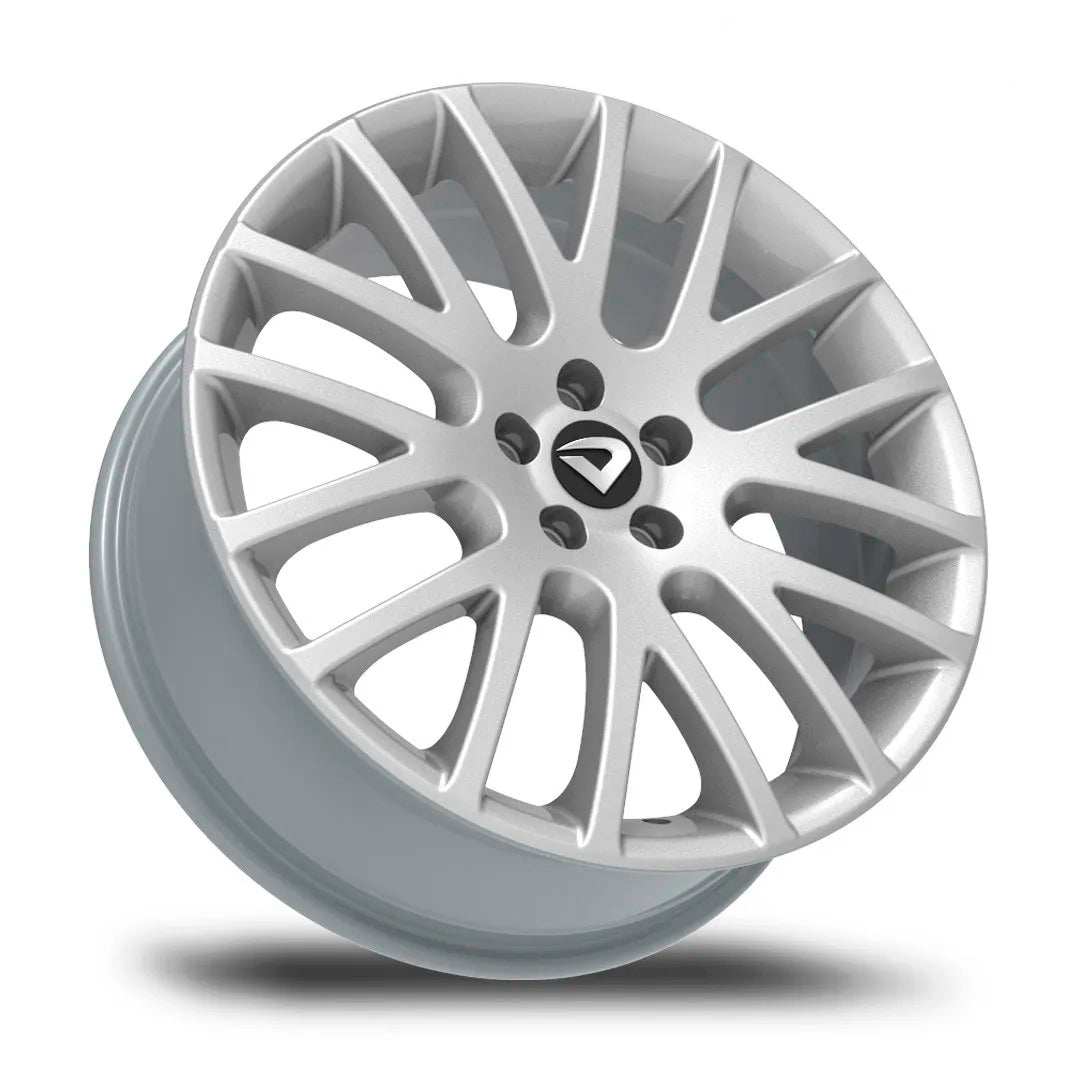 Roda Volcano Limited 20" tala 7,5" Prata Brilhante