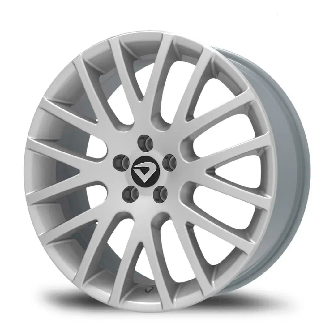 Roda Volcano Limited 20" tala 7,5" Prata Brilhante