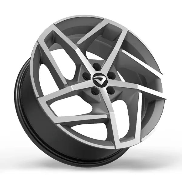 Roda Volcano MARK 8 Aro 18" tala 6" Grafite fosco diamantado