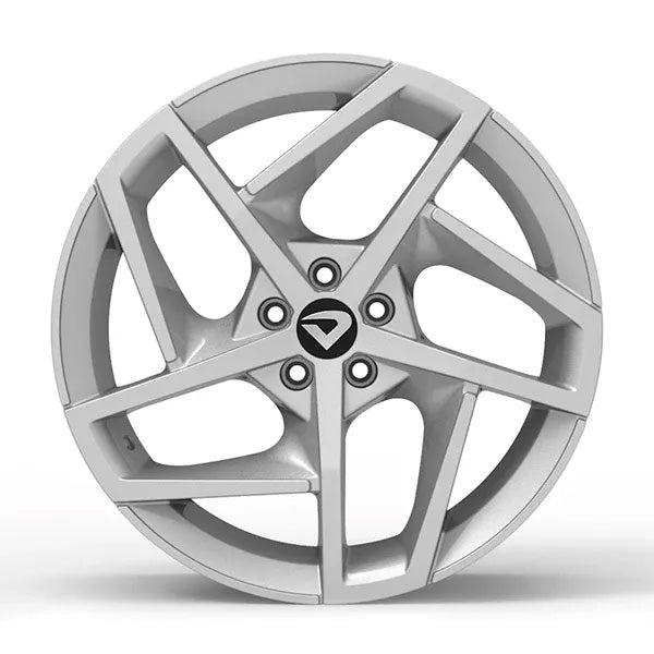 Roda Volcano MARK 8 Aro 18" tala 6" Prata