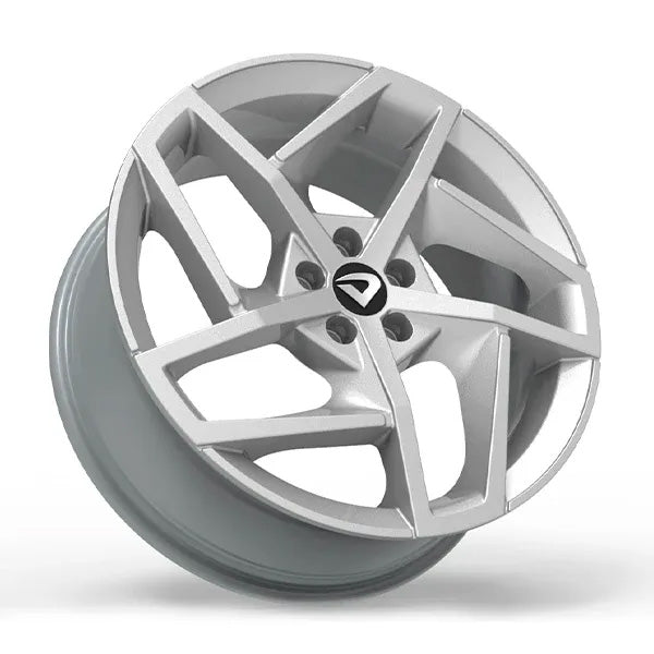 Roda Volcano MARK 8 Aro 18" tala 6" Prata