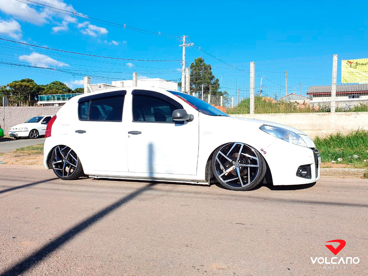 Roda Aro 18" Tala 6" Volcano Mark 8