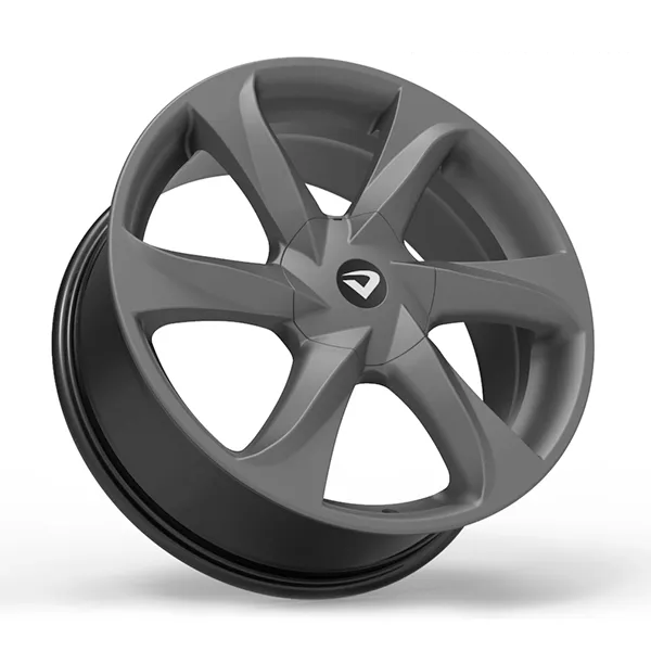 Roda Volcano NEW SANTORINI Aro 17" tala 6" Grafite Fosco