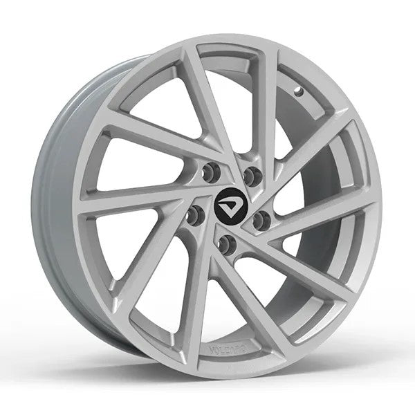 Roda Volcano R-SEVEN Aro 20" tala 7,5" Prata diamantado