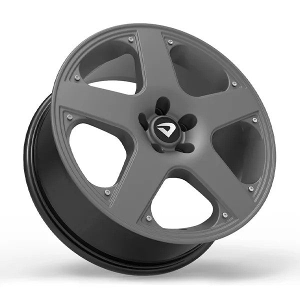 Roda Volcano SANTA MÔNICA Aro 17" tala 6" Grafite Fosco