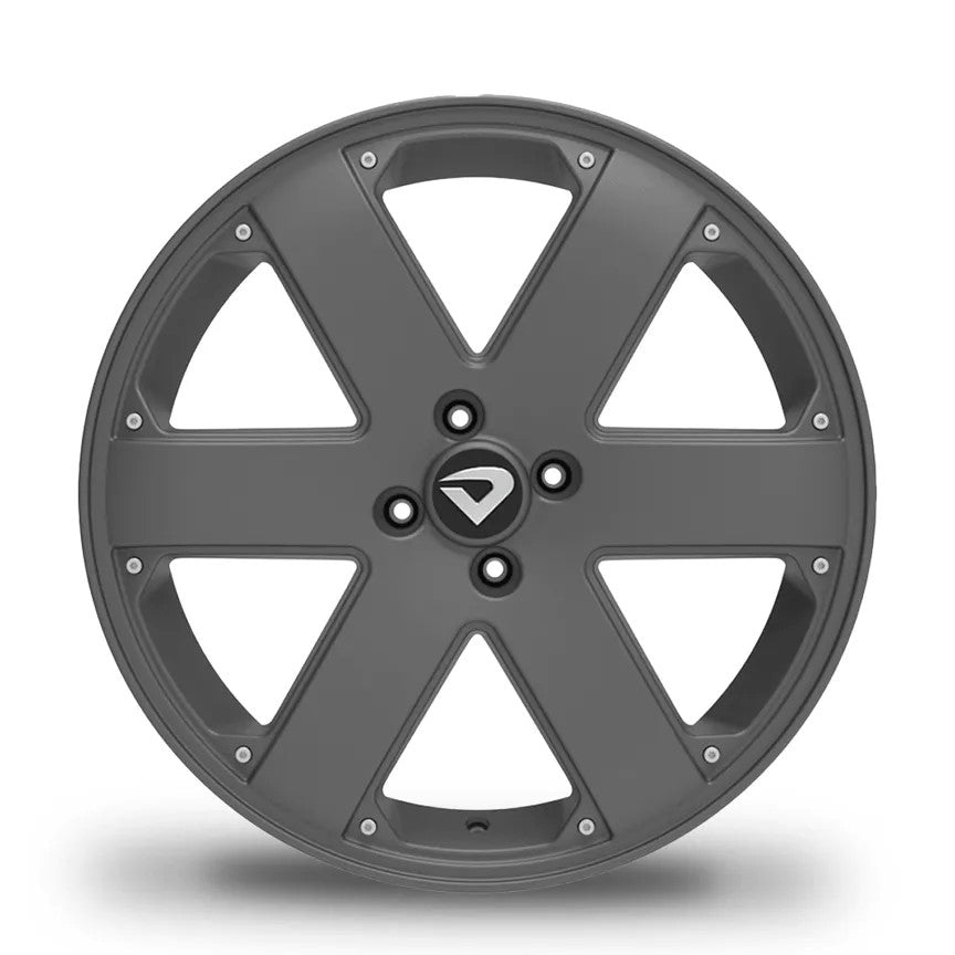 Roda Volcano V120 Aro 18" tala 6" Grafite