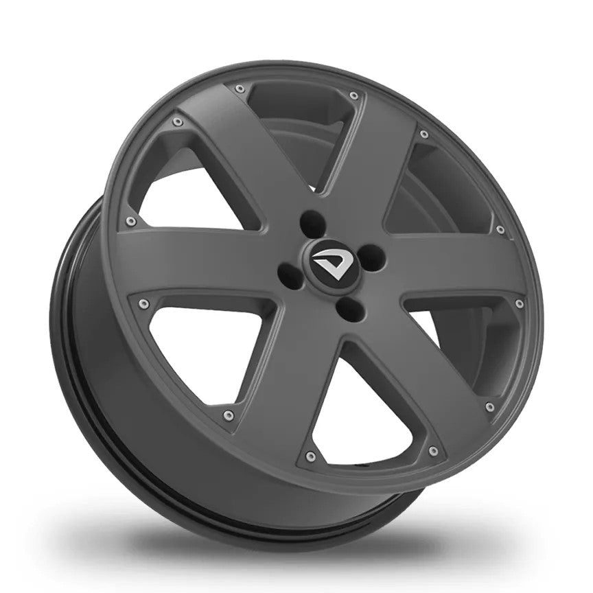 Roda Volcano V120 Aro 18" tala 6" Grafite