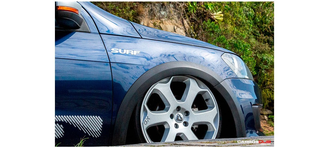 Roda Volcano VIENNA Aro 18" tala 6" Prata Brilhante